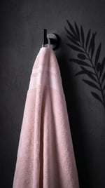 Pudra %100 Pamuklu 50x90 cm Yumuşak Dokulu Yüz Havlusu