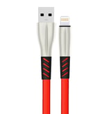 Konfulon S89 USB to Lightning 2.4A Metal Alaşım Örgülü Hızlı Şarj Kablosu 1m