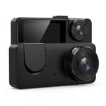 Topk Y15 WiFi Çift Lens Araç Kamerası – Ön ve iç mekan 1080P Full HD kayıt, WiFi canlı izleme ve döngüsel kayıt özellikleriyle yolculuğunuzun her anını güvenle kaydedin