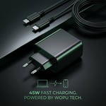 WOPU Tech WP-C13 45W Hızlı Şarj Adaptörü Kablolu Set