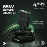 WOPU Tech WP-C14 65W Süper Hızlı Şarj Adaptörü Kablolu Se