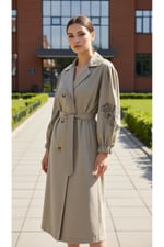 Kadın Vintage Stil Balon Kol Nakışlı Mevsimlik Ceket & Trençkot Yazlık