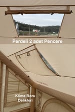 12 Kişilik 4 Mevsim Şişme Kamp Çadırı 12m2 300cm X 400cm X 210cm 420d Kumaş