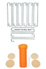 12 Kişilik 4 Mevsim Şişme Kamp Çadırı 12m2 300cm X 400cm X 210cm 420d Kumaş