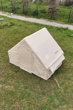 6 Kişilik 4 Mevsim Şişme Kamp Çadırı 6m2 300cm x 200cm x 210cm 420D Kumaş