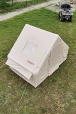 6 Kişilik 4 Mevsim Şişme Kamp Çadırı 6m2 300cm x 200cm x 210cm 420D Kumaş