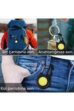 Hag Çok Amaçlı Şarjlı Kamp Lambası İmdat Çekici, Açacak, Tornavida, Karabina, Yıldız Anahtar