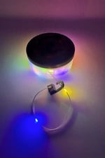 Hag Çok Renkli Şarjlı Kamp Lambası Makaralı 8 Metre Uzayabilir RGB Ledli ve 5 Modlu