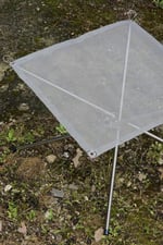 Katlanır Ateş Standı Portatif Ateş Çukuru 42cm x 42cm x 32cm