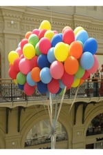 10 Adet Karışık Renk Balon Doğum Günü Parti Balonu