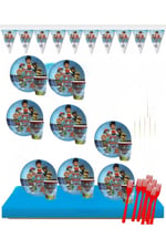 8 KİŞİLİK Paw Patrol Parti Seti
