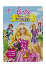 Barbie 3'ü Bir Arada Aktivite Kitabı Boyama Kitabı + Maske + Sticker