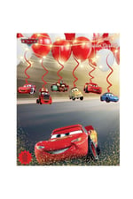 Cars (Şimşek Mcqueen) Temalı Çift Taraflı 6lı Tavan Sarkıt Süsü