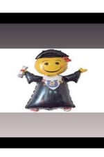 Folyo Balon, Gülenyüz Mezuniyet Folyo Balon, Smile Folyo Balon 70x41 Cm