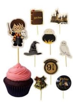 HARRY POTTER KÜRDAN SETİ PASTA SÜSÜ 10LU