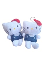 Hello Kitty Anahtarlık - Hello kitty çanta süsü - peluş hello kitty