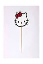hello kitty baskılı kürdan süs 10 adet