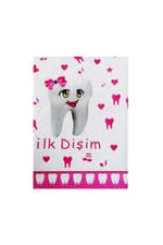 Ilk Dişim Masa Örtüsü 120x180cm Diş Buğdayı Kız Parti Örtüleri