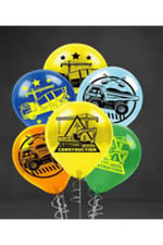 İnşaat Temalı Baskılı Balon (6adet)