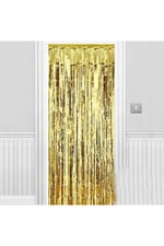 Işıltılı Duvar Ve Kapı Perdesi Gold 90x200 Cm