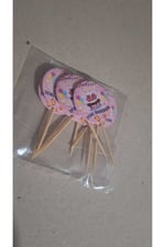 İyi Ki Doğdun Kürdan Cupcake Kürdanı Pasta Süsü 10'Lu