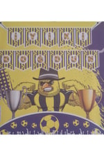 İyiki Doğdun Banner,sarıKırmızı,Sarı Lacivert Desenli,REsimli Taraftar Banner,Flama
