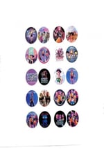K-Pop Demon Hunters Boyama Kitabı Stickerlı 1 Adet