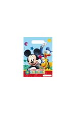 Kırmızı Mickey Mouse Parti Poşeti 6 Adet