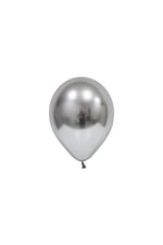 Krom Gümüş Balon 10 Adet
