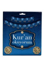 Kuran Okuyorum Temalı Banner,Kuran Okuma Partisi Süslemesi