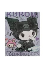 Kuromi 4 Adet Boyama Kitabı (BOYAMA , STİCKER , ARKA KAPAK MASKE)