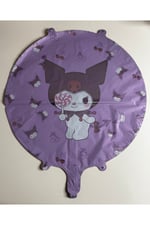 kuromi çift taraflı folyo balon