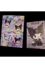 KUROMİ ORTA BOY ÇİZGİLİ DEFTER BOYAMA KİTABI HEDİYELİ