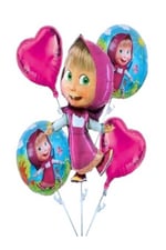 Maşa Masha folyo Balon Seti