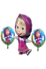 Maşa Masha folyo Balon Seti