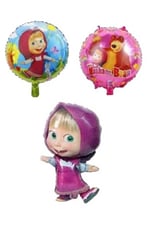 Maşa Masha folyo Balon Seti