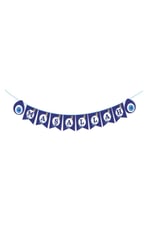 Maşallah Banner Duvar Süsü Nazar Boncuklu (lacivert)
