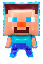 Minecraft Folyo Balon 70cmx45cm Doğum Günü Parti Helyumla Uçan Steve