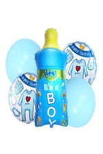mutlu anılar parti evi babyshower folyo balon seti