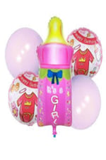 mutlu anılar parti evi babyshower folyo balon seti