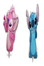 mutlu Anılar Parti evi Lilo Stitch Folyo Balon 60 cm,Angel