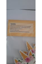 Mutlu anılar unicornpasta süsü