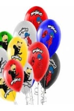 Pastel Baskılı Balon -Miraculous-8li