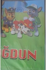 Paw Patrol Plastik Masa Örtüsü 120x180 cm Paw Patrol Konsept Doğum Günü Malzemeleri
