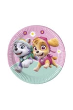 Paw Patrol Tabak bardak seti Pembe 8'li