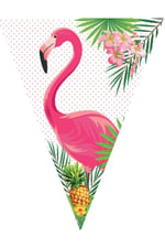 Pembe Flamingo  Doğum Günü Flamaları  320 cm