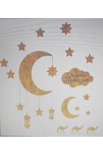 Ramazan Süsleri Ramazan Sticker Hoşgeldin Ramazan Duvar Süsü Duvar Sticker Yapışkanlı