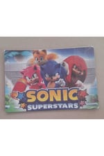 Sonic Boyama kitabı ve puzzle yapboz