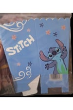 Stitch Temalı Temalı Banner,stitch mısır kutusu,stitch ikili set
