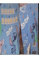 Stitch Temalı Temalı Banner,stitch mısır kutusu,stitch ikili set